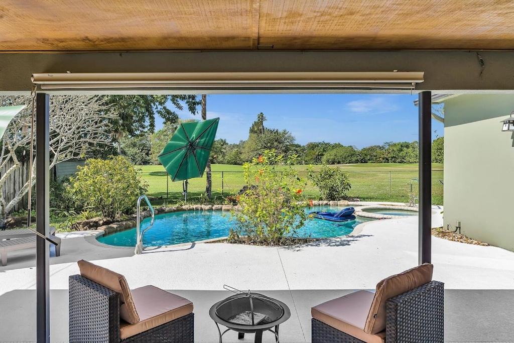 Pool Heat I Firepit And Bbq I 75"Tv I Foosball I 581Mbps Cooper City Kültér fotó